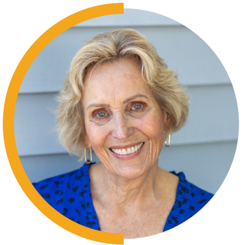 Image of Mary, real GA patient