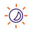harder to see at night icon